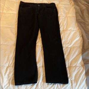 CJ black size 34/32 black corduroy pants used